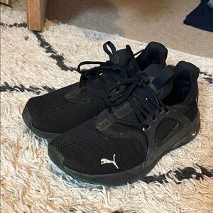 Puma Men's Black Athletic Sneakers